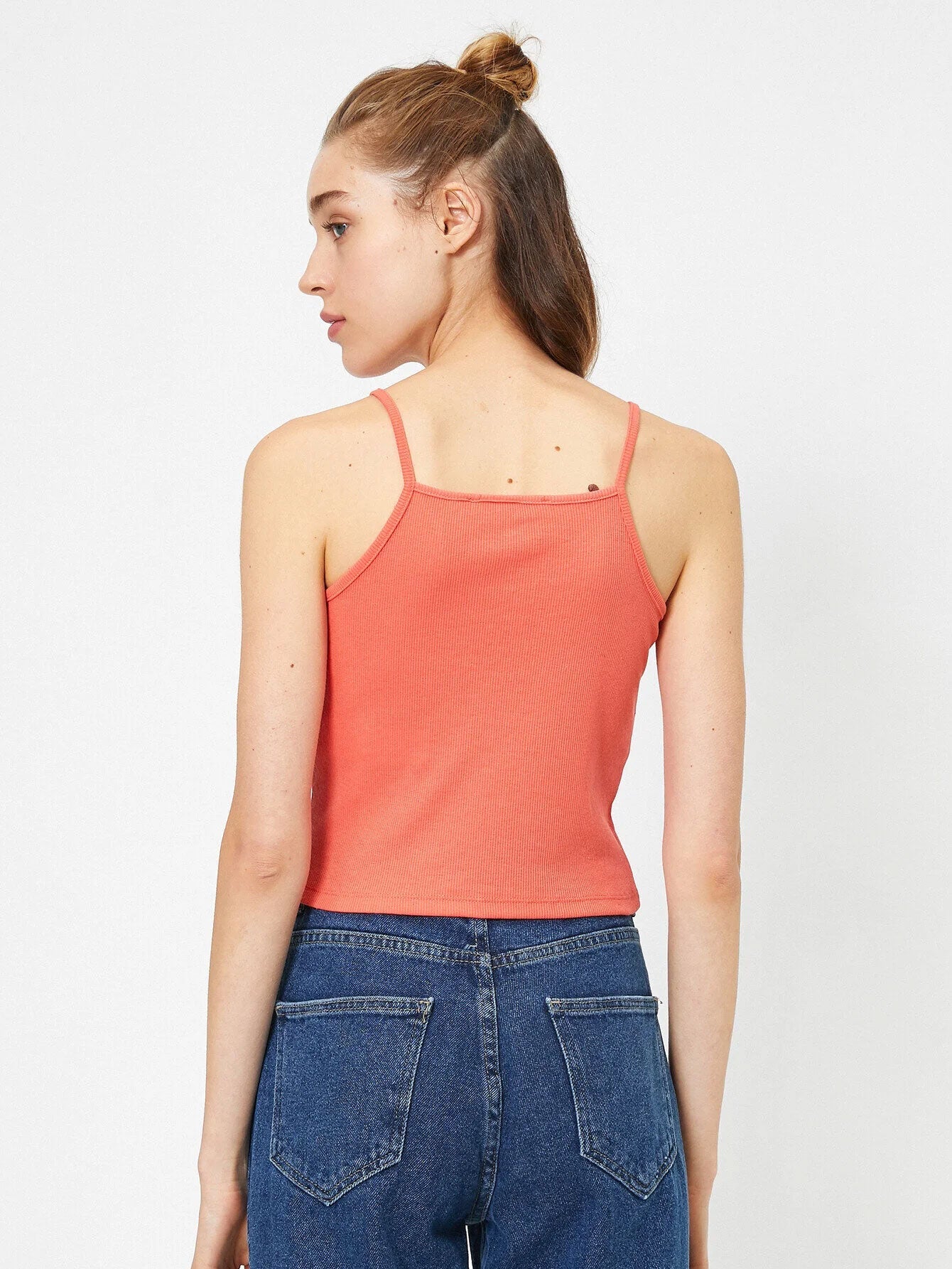 Hearts Space Out Strap Tank Top