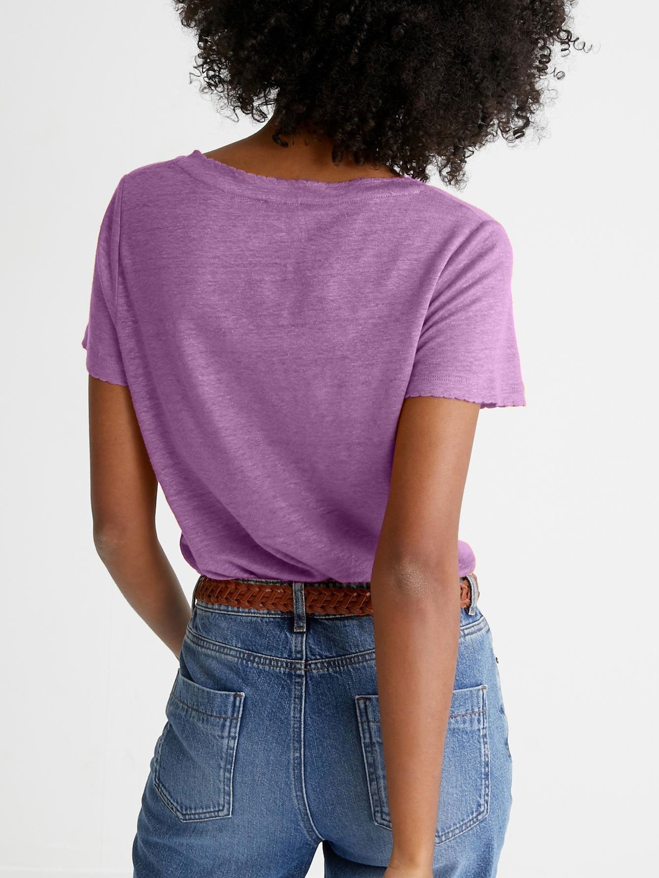 Clémence linen T-shirt