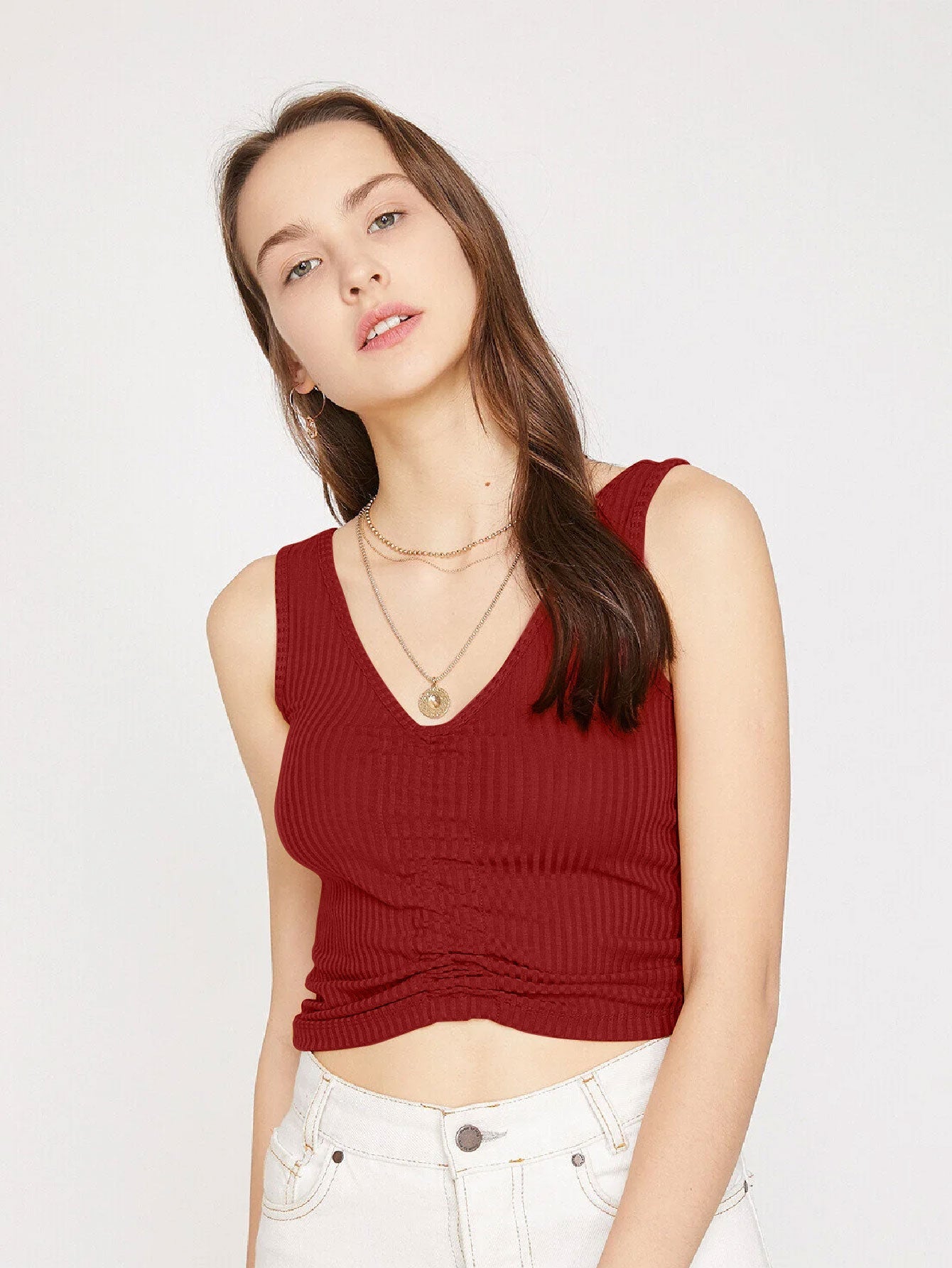 Drow String Tank Top